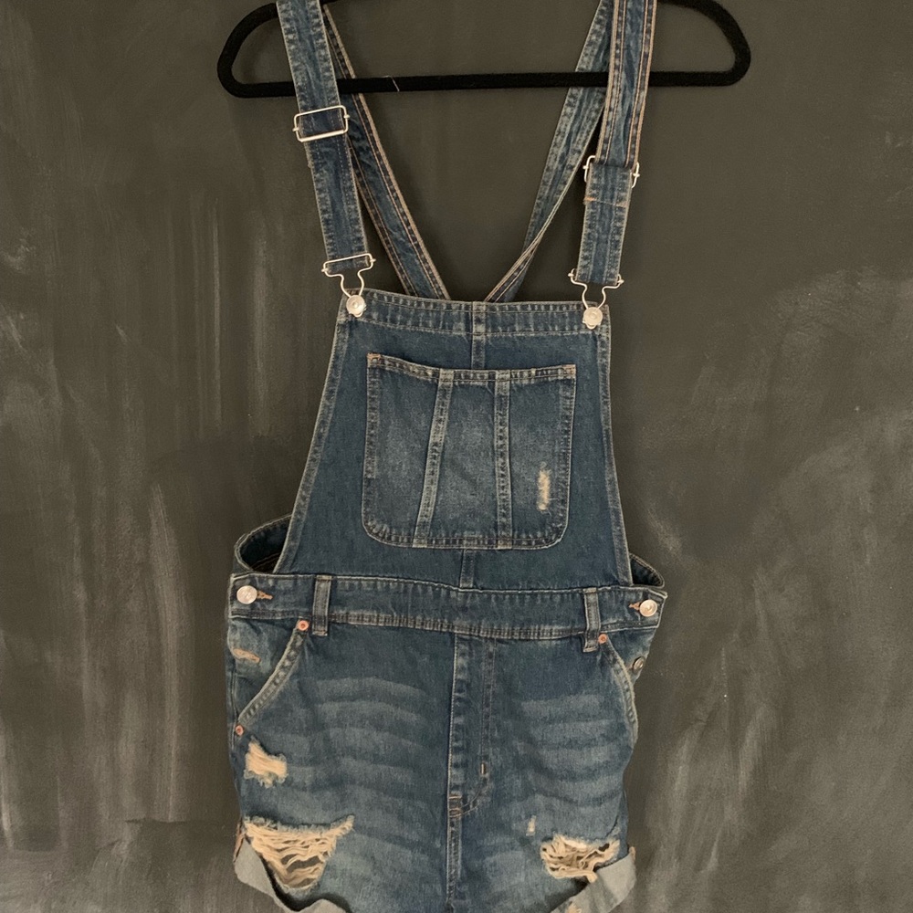 Ripped overalls